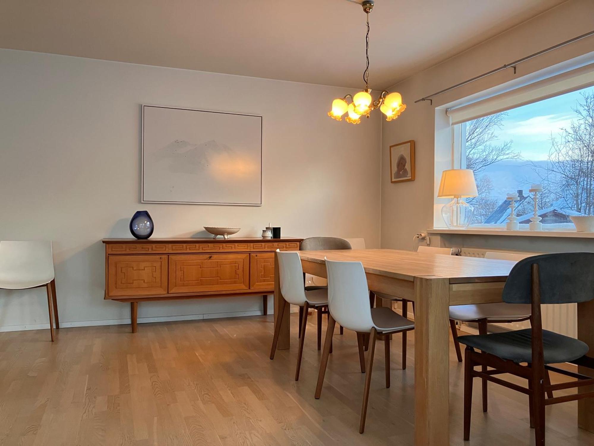 Great Apartment In Akureyri Bagian luar foto